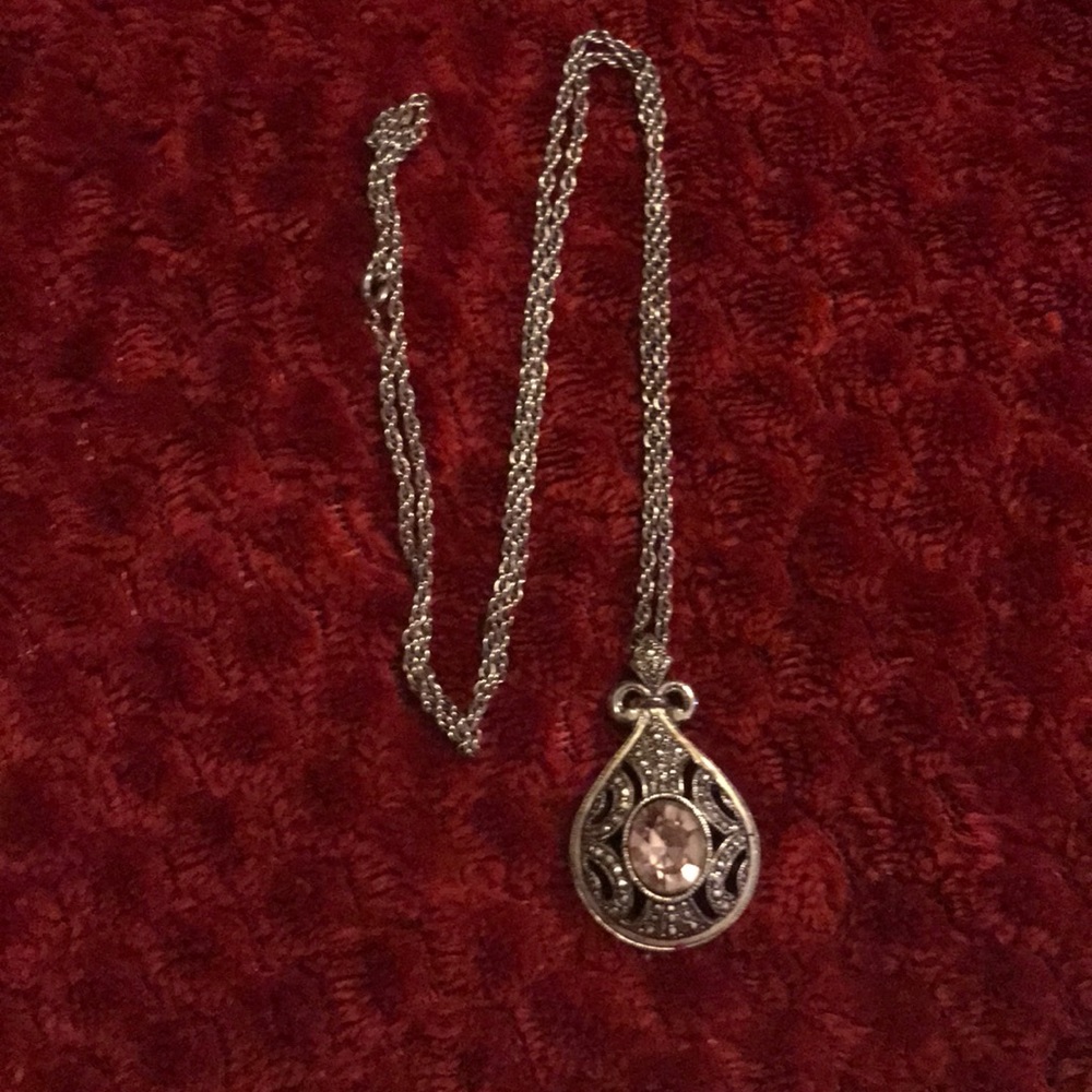Amethyst Pendant Necklace